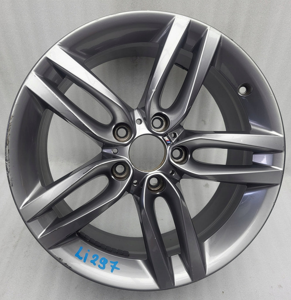 1x Alufelge 18 Zoll 8.0" 5x120 52ET Glanz Grau 7852490 BMW 2 F22 1 F21 F23 F20 FEL9486419561zp