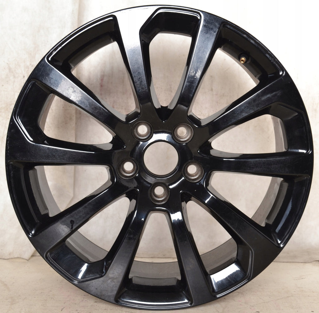 1x Alufelge 18 Zoll 7.5" 5x112 54ET Glanz Schwarz 8P007149BA Audi Rim Wheel FEL7234863191le
