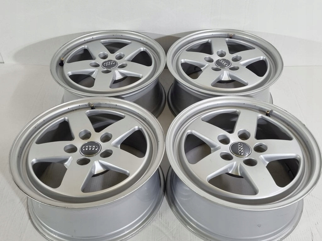 4x Alufelge 16 Zoll 7.0" 5x112 35ET Glanz Silber 8W0601025 Audi Rim Wheel