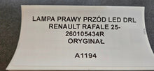 Laden Sie das Bild in den Galerie-Viewer, Frontscheinwerfer Renault 260105434R LED Rechts Scheinwerfer Headlight SCH1101769766mu