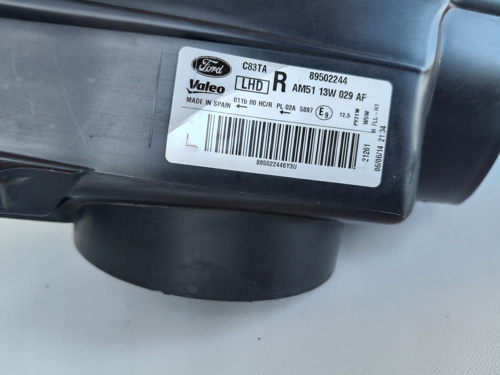 Frontscheinwerfer Ford Fiesta AM51-13W029-AF Rechts Scheinwerfer Headlight SCH4287680121lu