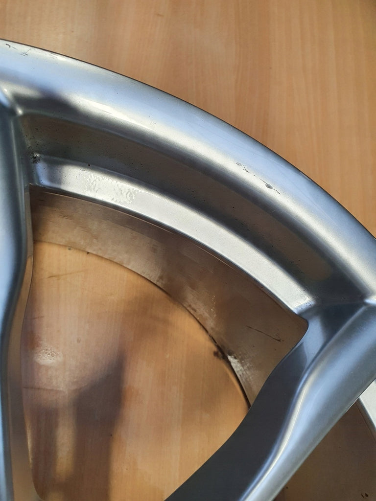 1x Alufelge 19 Zoll 8.0" 5x130 45ET Silber 98136214002 Porsche Cayman Rim Wheel