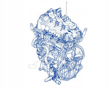 Load image into Gallery viewer, Motor Dacia Sandero III B4DH419 1.0 SCE 65PS 49kW 21TKm 2021 Benzin Unkomplett MOT9130436492hp