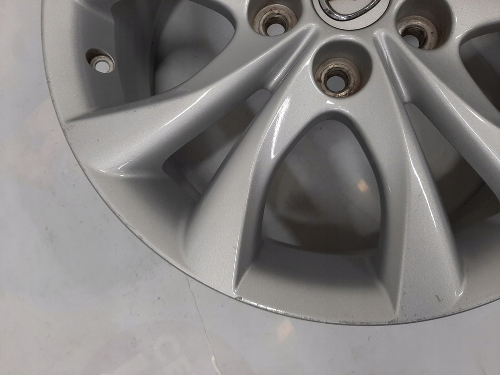 1x Alufelge 17 Zoll 7.0" 5x114.3 52 5ET Glanz Silber 9965467070 Mazda 3 5