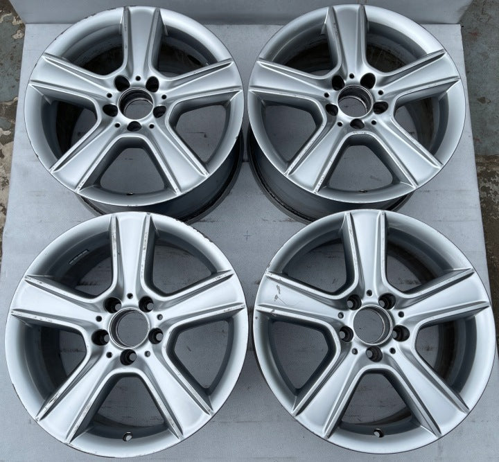 4x Alufelge 17 Zoll 8.5" 5x112 58ET A2044012802 Mercedes-Benz Rim Wheel FEL9062841346jh