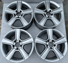 Laden Sie das Bild in den Galerie-Viewer, 4x Alufelge 17 Zoll 8.5" 5x112 58ET A2044012802 Mercedes-Benz Rim Wheel FEL9062841346jh