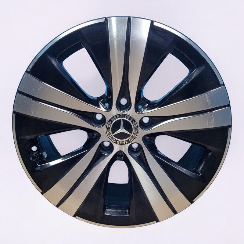 1x Alufelge 17 Zoll 7.0" 5x112 A2064017100 Mercedes-Benz Rim Wheel