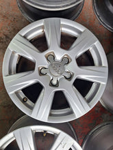 Load image into Gallery viewer, 4x Alufelge 16 Zoll 7.0" 5x112 45ET Glanz Silber 16441670 Audi Rim Wheel FEL5917693178po