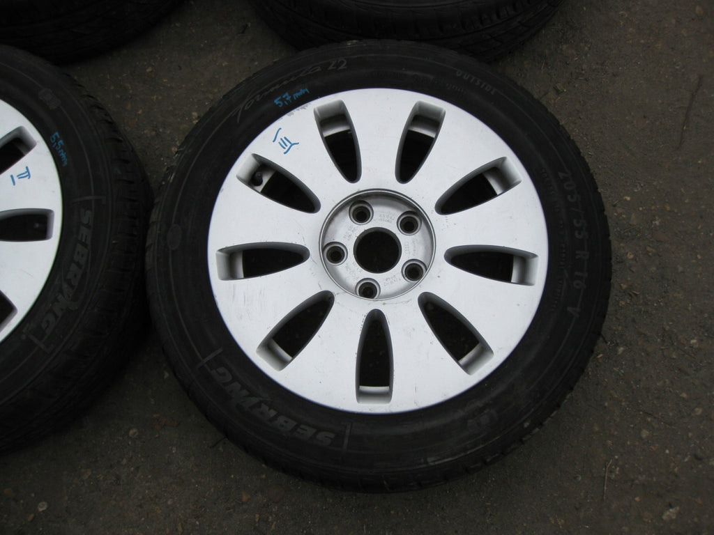 4x Alufelge 16 Zoll 7.0" 5x112 42ET 8E0601025AE Audi B7 Rim Wheel FEL7130875030vv