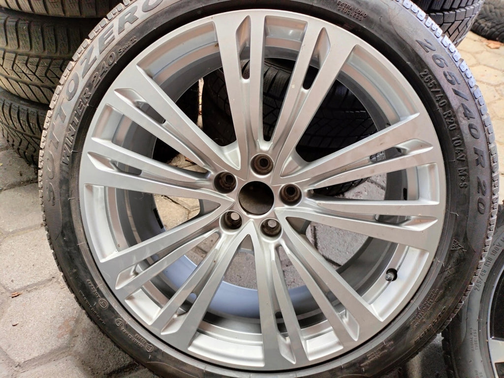 4x Alufelge 20 Zoll 9.0" 5x112 40ET Glanz Silber 4N0601025 Audi A8 Rim Wheel FEL4308727962ov