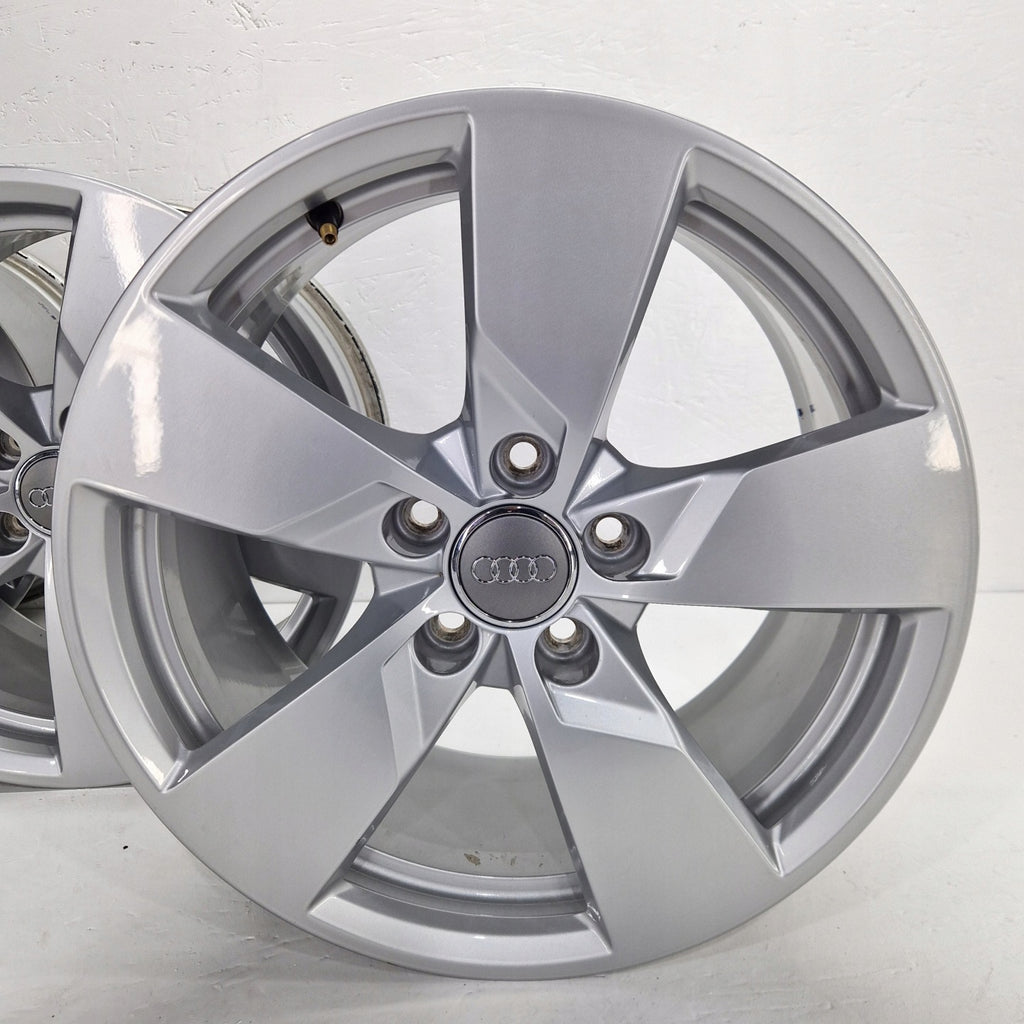 4x Alufelge 17 Zoll 8.0" 5x112 47ET Glanz Silber 8S0601025BA Audi Rim Wheel FEL6005258735fx