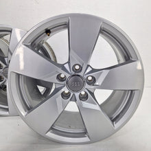 Laden Sie das Bild in den Galerie-Viewer, 4x Alufelge 17 Zoll 8.0" 5x112 47ET Glanz Silber 8S0601025BA Audi Rim Wheel FEL6005258735fx