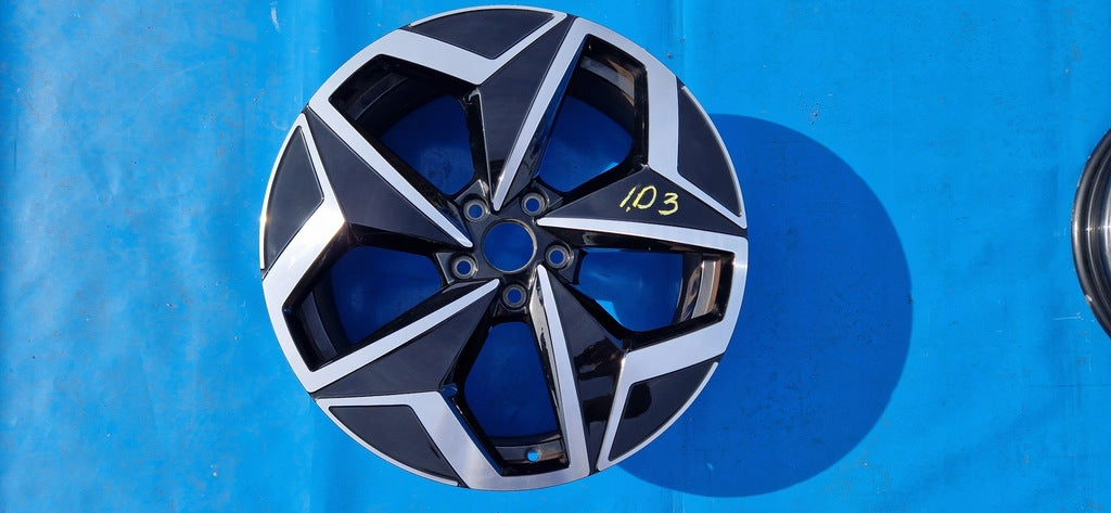 1x Alufelge 19 Zoll 7.0" 5x112 50ET 10A6015H VW Id.3 Rim Wheel FEL8992587005xf