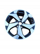 Load image into Gallery viewer, 1x Alufelge 17 Zoll 6.5" 5x112 49ET Glanz Schwarz 2KF601025C Ford Connect FEL6245792965nf