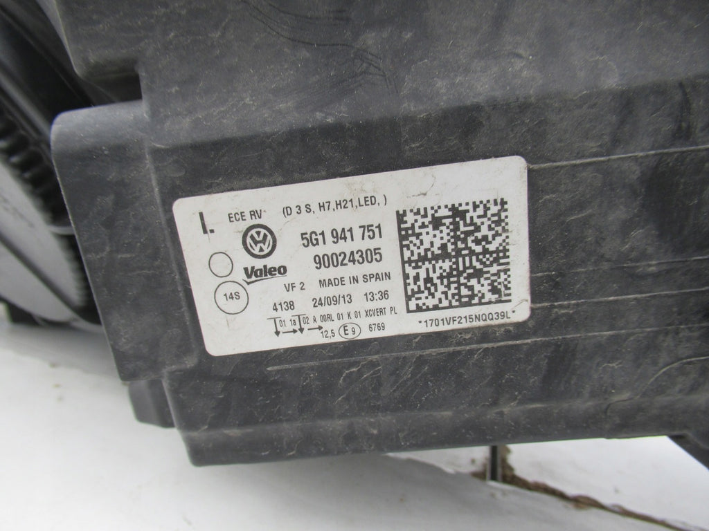 Frontscheinwerfer VW Golf VII 5G1941751 Xenon Links Scheinwerfer Headlight SCH9750382551tb