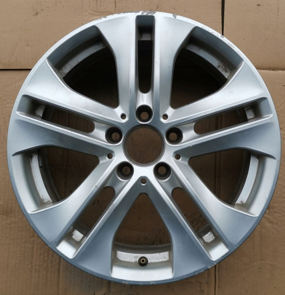 1x Alufelge 17 Zoll 7.5" 5x112 47ET Glanz Silber A2044017502 Mercedes-Benz W204 FEL2076897044vp