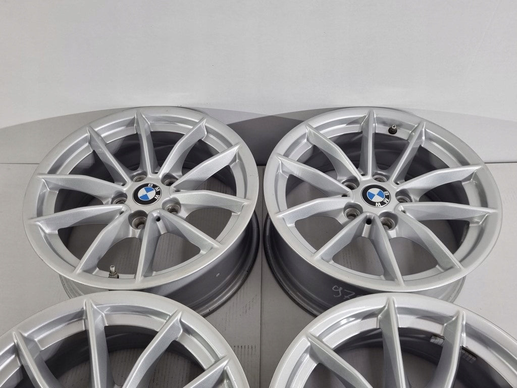 4x Alufelge 16 Zoll 6.5" 5x112 22ET Glanz Silber 6876921 BMW Rim Wheel FEL4423989707jh