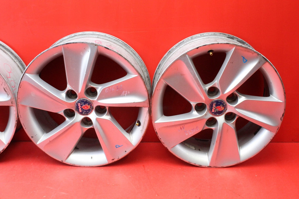 4x Alufelge 17 Zoll 7.0" 5x120 Saab 9-5 95 Rim Wheel FEL9066218530be