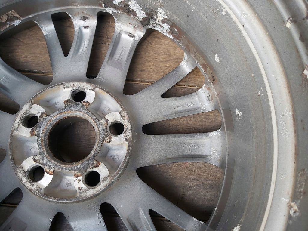 1x Alufelge 17 Zoll 7.0" 5x114.3 45ET HL3104-11GY02 Toyota Avensis Rim Wheel