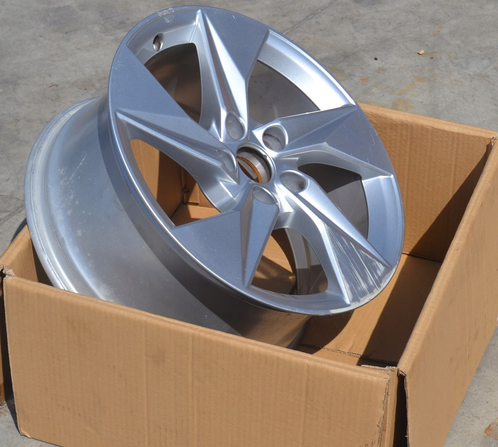 1x Alufelge 17 Zoll 8.0" 5x112 46ET Glanz Silber 8Y0601025 Audi Rim Wheel FEL1981637681zm