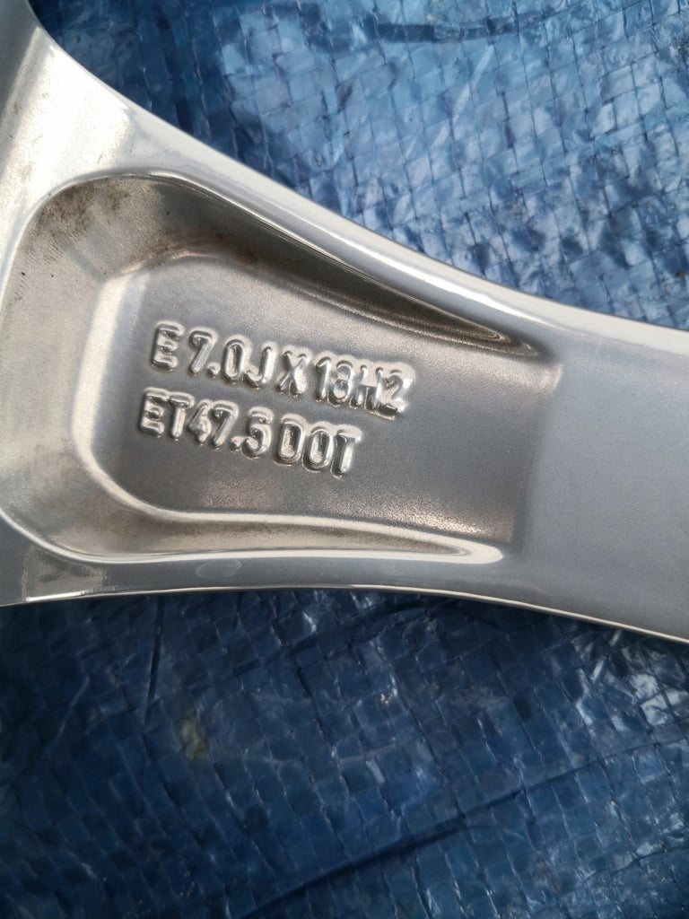 1x Alufelge 18 Zoll 7.0" 4x108 47ET H1BC-1007-E1A Ford Fiesta Rim Wheel FEL3673368801zx