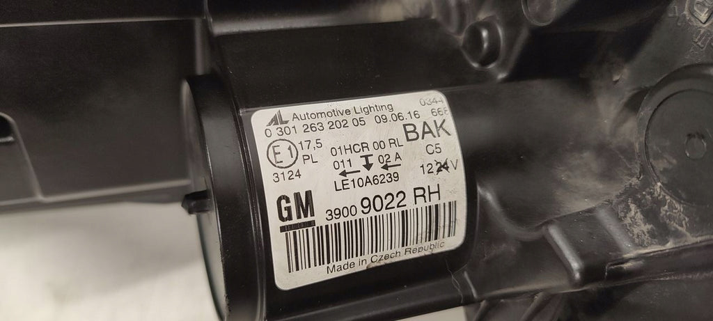 Frontscheinwerfer Opel Zafira C 39009022 Rechts Scheinwerfer Headlight SCH1453793094ur