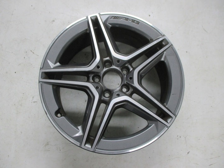 1x Alufelge 18 Zoll 7.5" 5x112 49ET Glanz A1774011500 Mercedes-Benz Rim Wheel FEL3681372824pt