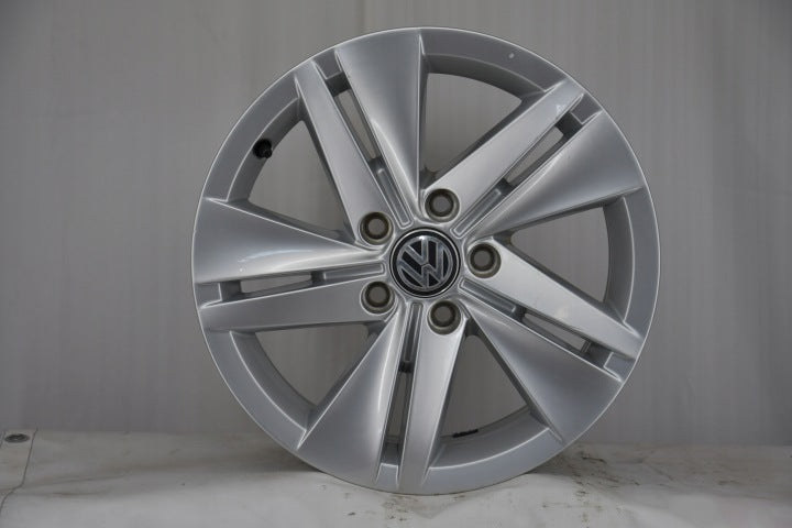 4x Alufelge 16 Zoll 7.0" 5x112 48ET Glanz Silber 5H0601025 VW I Rim Wheel FEL6740042657hh