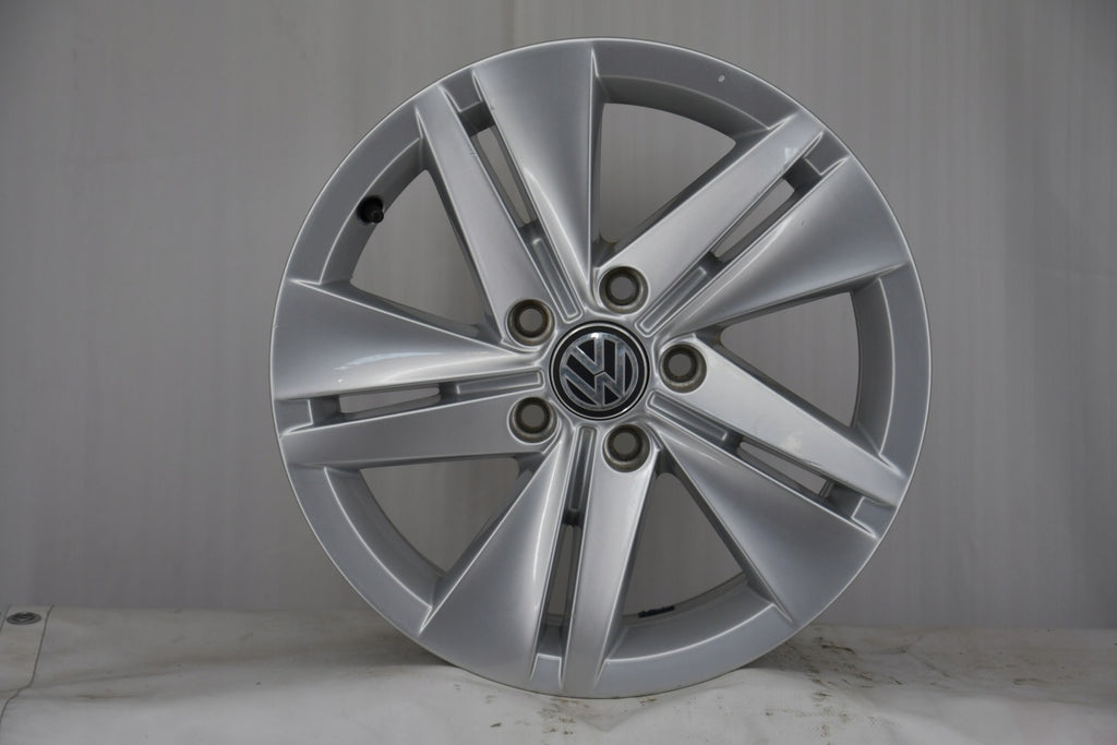 4x Alufelge 16 Zoll 7.0" 5x112 48ET Glanz Silber 5H0601025 VW I Rim Wheel FEL6740042657hh