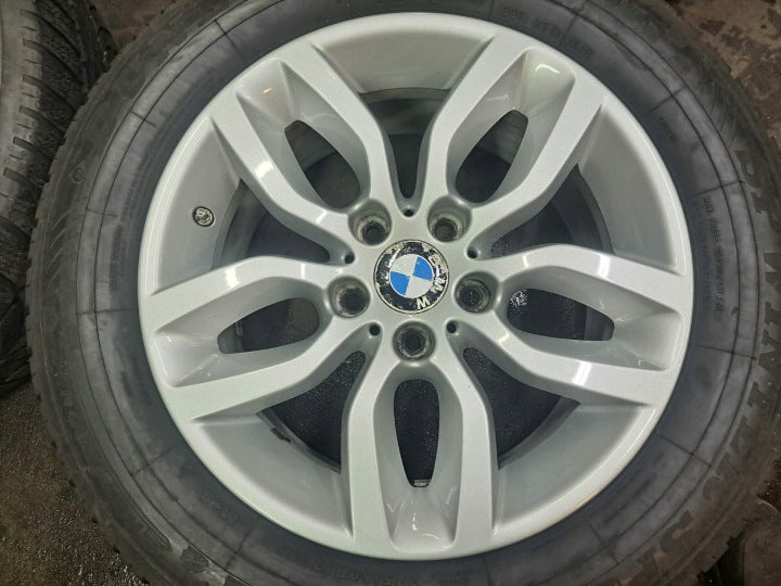 4x Alufelge 17 Zoll 7.5" 5x120 32ET Glanz Silber 6787576 BMW 3 E36 E46 E90 I FEL6811831270wi