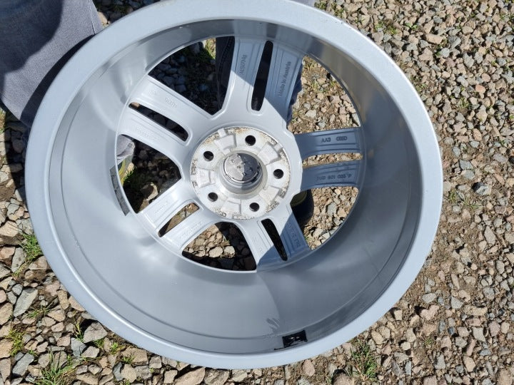 4x Alufelge 17 Zoll 7.0" 5x112 42ET Glanz Silber 8W0601025P Audi Rim Wheel FEL6458979846su