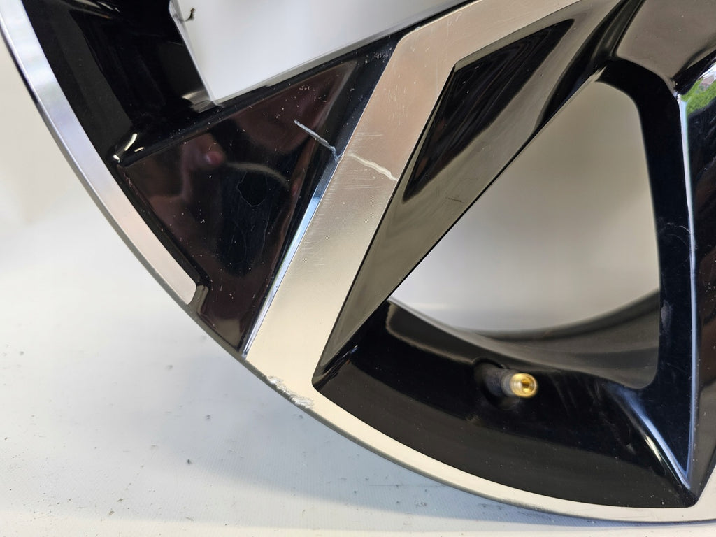 1x Alufelge 18 Zoll 6.5" 5x108 26ET Glanz Schwarz 9833485080 Citroën X Rim Wheel FEL1382253213ke