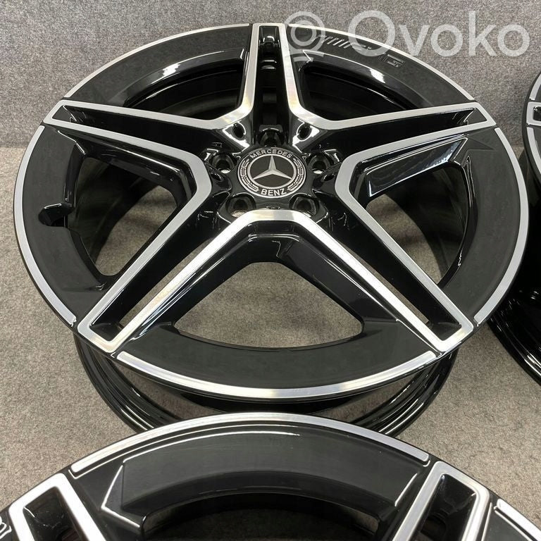 4x Alufelge 19 Zoll 7.5" 5x112 53ET A2474011500 Mercedes-Benz Gla H247 Rim Wheel FEL9514321196as