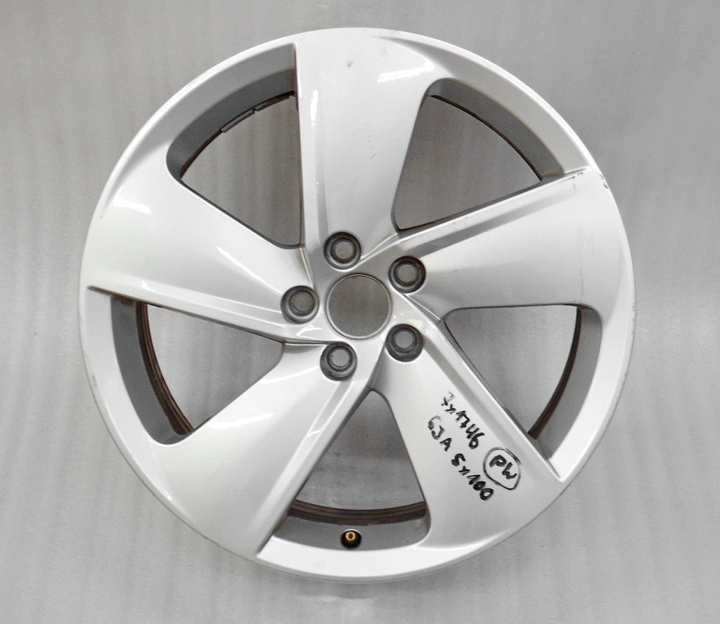 1x Alufelge 17 Zoll 7.0" 5x100 46ET Glanz Silber 6JA601025B Seat Ibiza Toledo Iv