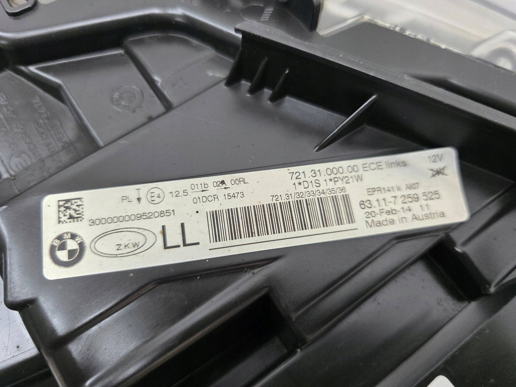 Frontscheinwerfer BMW 3 F30 F31 7259525 LED Links Scheinwerfer Headlight SCH5116144963kh