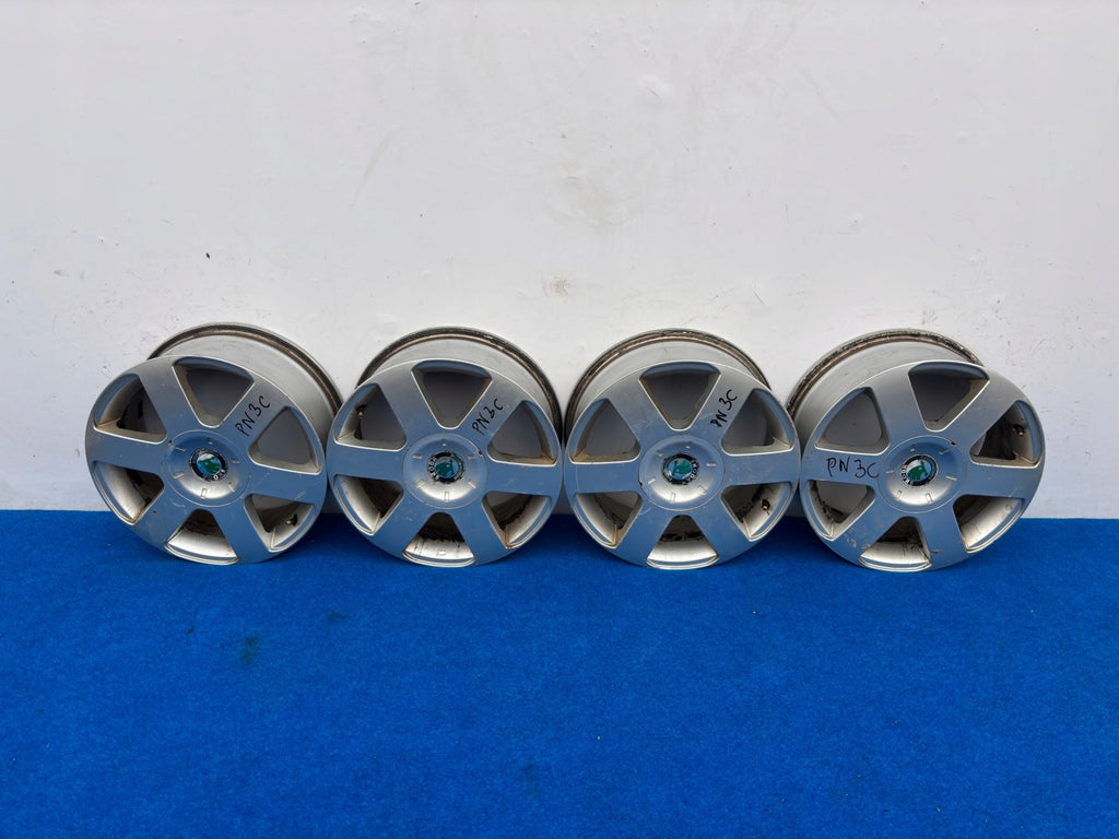 4x Alufelge 16 Zoll 6.5" 5x112 50ET 1Z0601025B Skoda Octavia I Rim Wheel FEL4386650157bn
