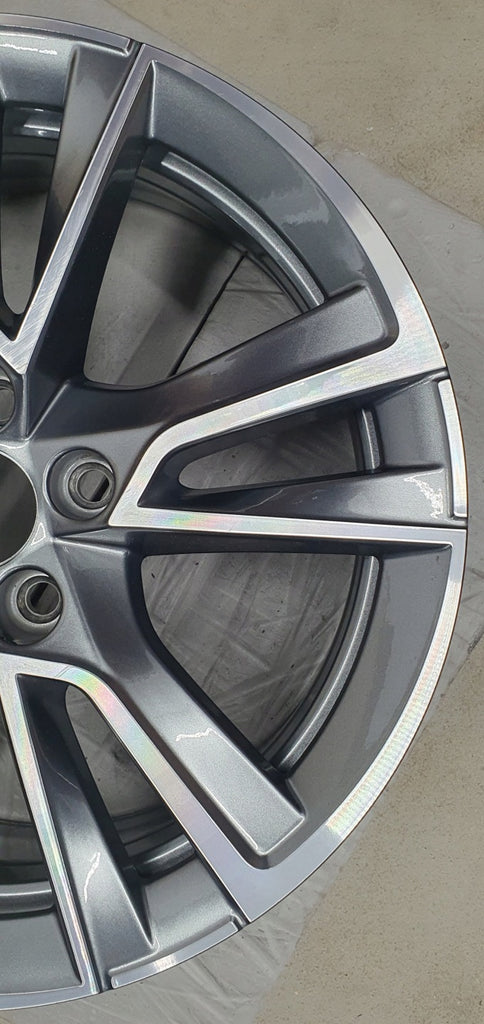 1x Alufelge 16 Zoll 6.0" 5x100 45ET Glanz Graphit 6VA601025 Mg Fabia Iv FEL3355205233rb