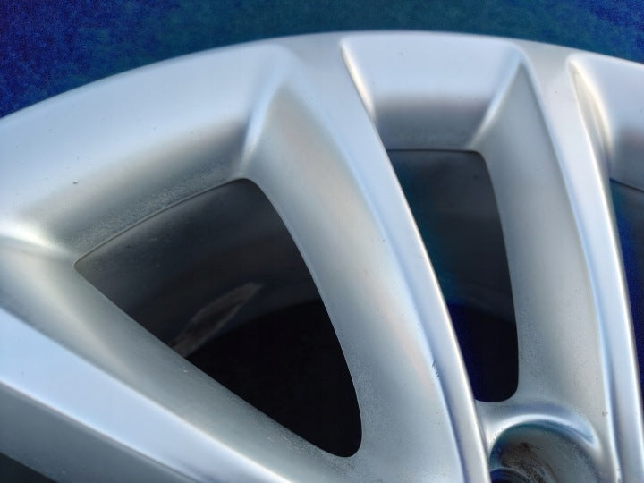 1x Alufelge 18 Zoll 7.5" 5x105 42ET Glanz Silber 13259250 Opel Astra J Rim Wheel FEL3010891245ou