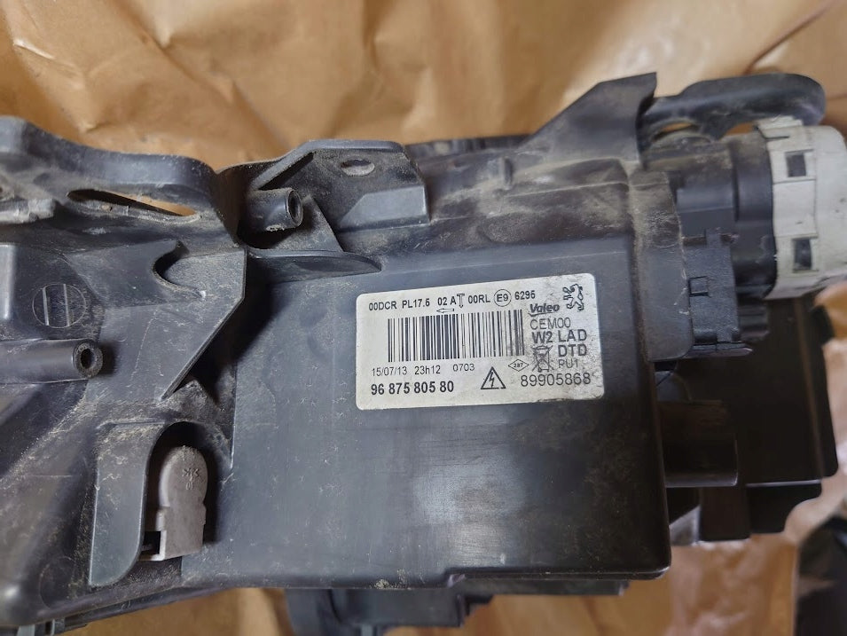Frontscheinwerfer Peugeot 508 I 9687580580 Xenon Rechts Scheinwerfer Headlight SCH4666757968ar