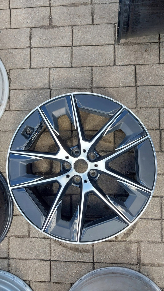 1x Alufelge 20 Zoll 8.0" 5x112 29ET Matt Schwarz 6895212 BMW G31 G30 Rim Wheel FEL7439964057hp