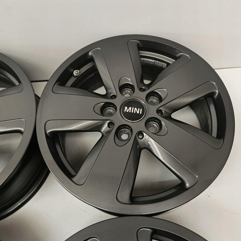 4x Alufelge 16 Zoll 6.5" 5x112 54ET Glanz Grau 6887935 Audi Mini I Rim Wheel FEL8175069259ac