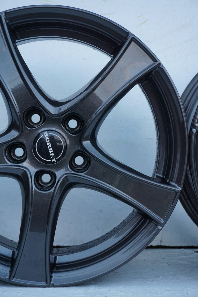 4x Alufelge 17 Zoll 6.5" 5x112 45ET Silber KBA50398 Audi I Rim Wheel FEL3178219509ja