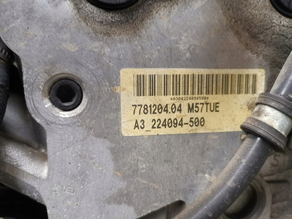 Motor BMW E53 M57TUE 3.0 218PS Diesel Engine Komplett