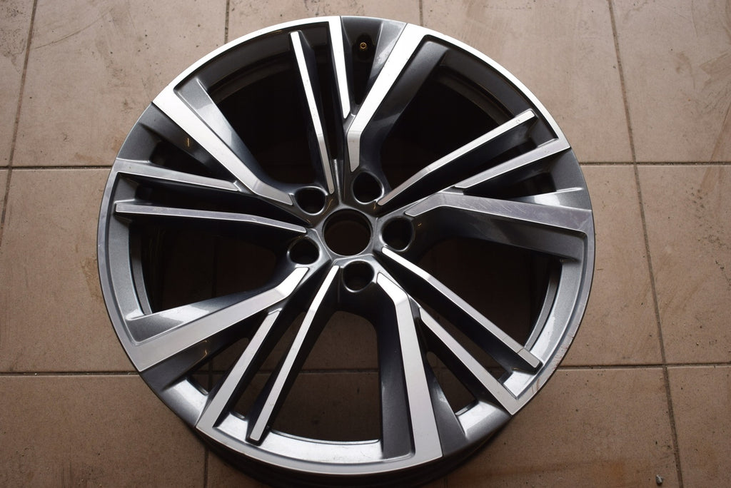 1x Alufelge 20 Zoll 9.0" 5x112 42ET Glanz Schwarz 5LA601025 Skoda Enyaq