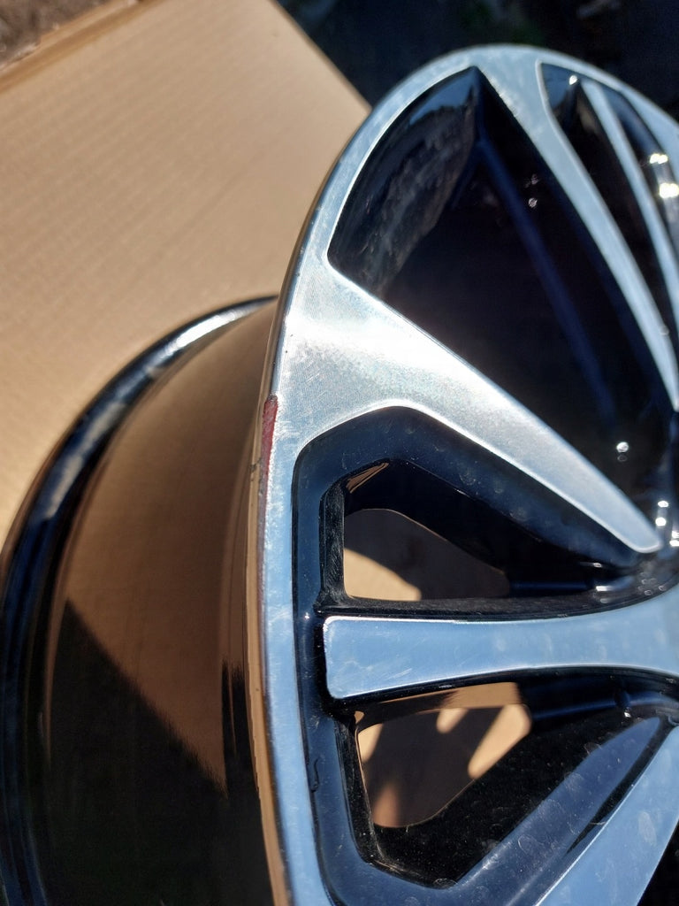 1x Alufelge 19 Zoll 8.0" 5x114.3 49ET Glanz Silber 403003754 Renault Talisman