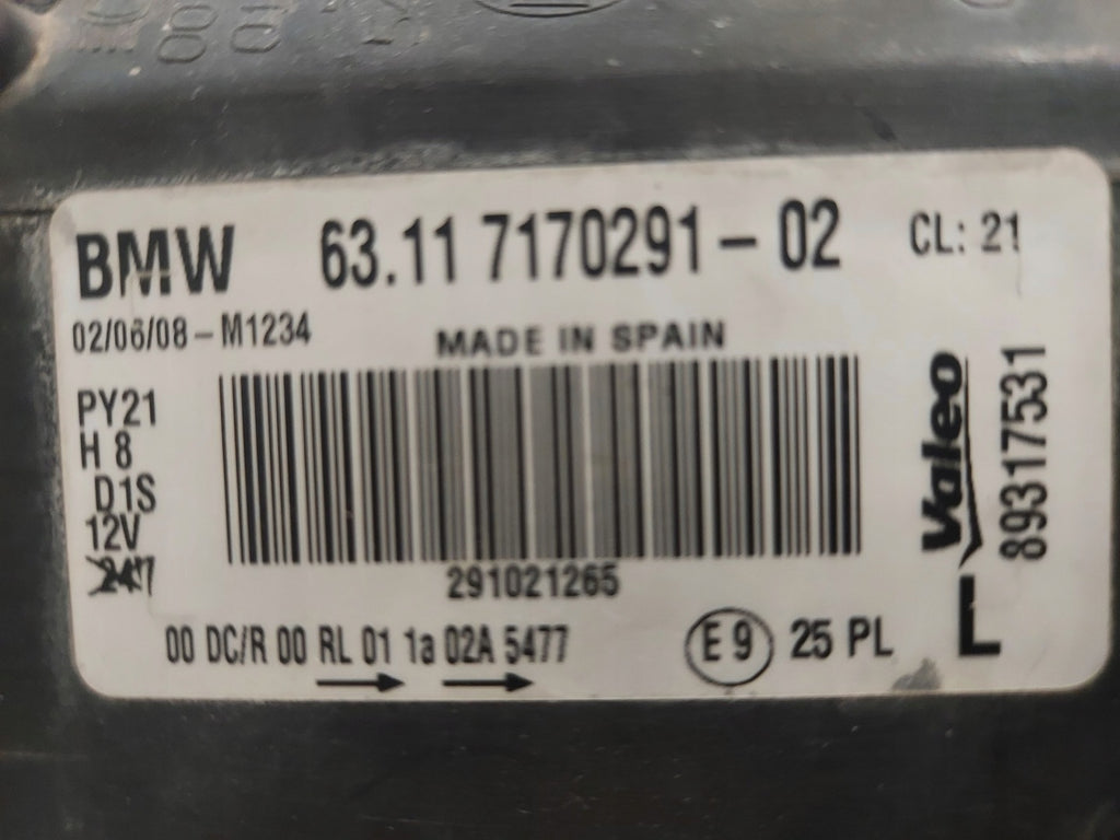 Frontscheinwerfer BMW E88 E81 E82 E87 7170291 Links Scheinwerfer Headlight SCH8402232255jq