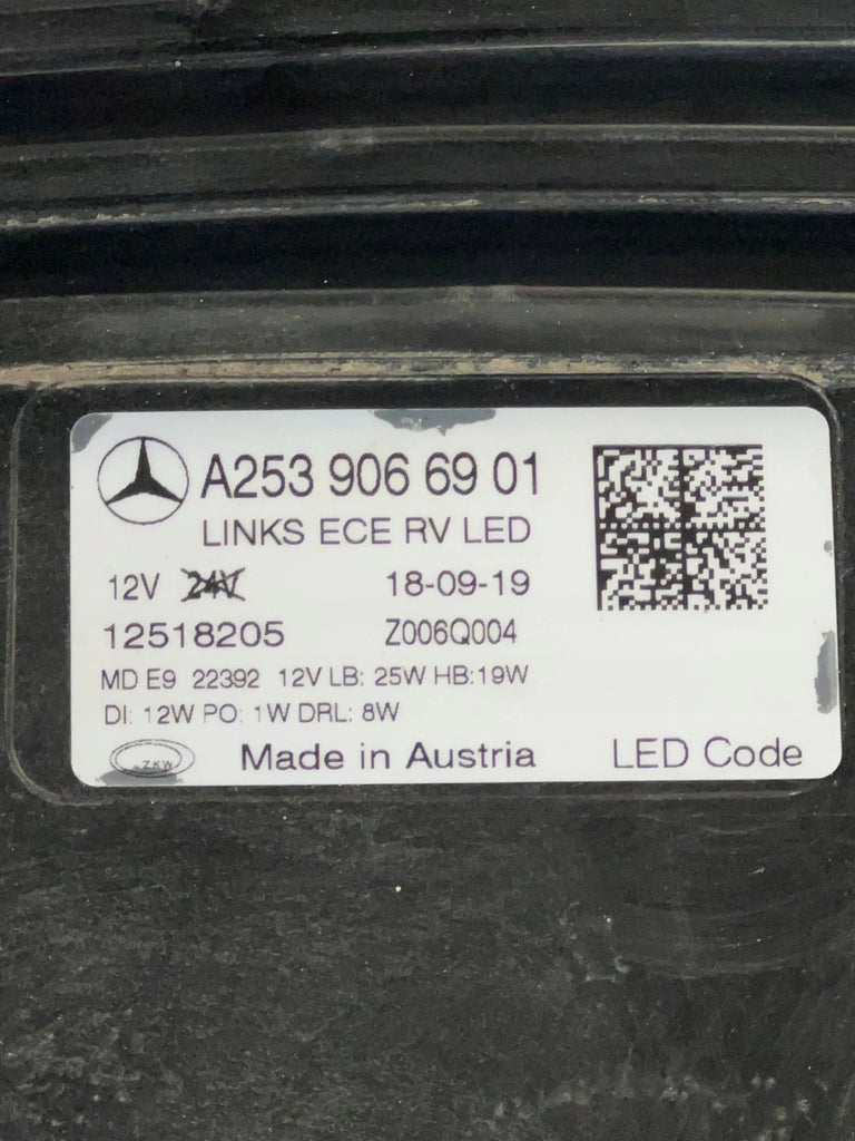 Frontscheinwerfer Mercedes-Benz Glc C253 X253 A2539066901 Links Headlight SCH6779851264qo