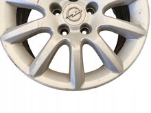 Laden Sie das Bild in den Galerie-Viewer, 4x Alufelge 16 Zoll 6.5" 5x110 Glanz Silber Opel Astra Zafira B Rim Wheel FEL7439622352al