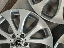 Laden Sie das Bild in den Galerie-Viewer, 4x Alufelge 18 Zoll 8.0" 5x112 43ET Glanz Silber A2134011100 Mercedes-Benz W213 FEL9224160139sc