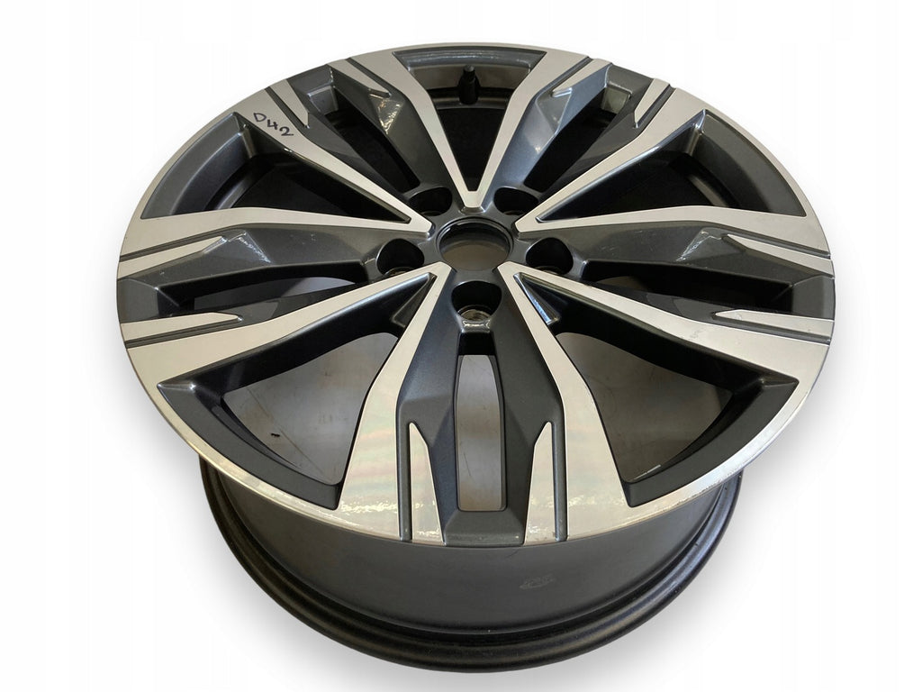 1x Alufelge 18 Zoll 7.5" 5x114.3 46ET Glanz Graphit 403008269 Mg Talisman